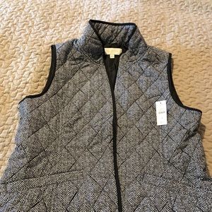 Talbots Herringbone Vest, Small NWT